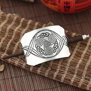 Irish Triskelion Hair Slide